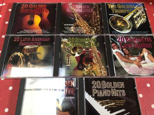 8 cd's 20 Golden, Cd's en Dvd's, Cd's | Verzamelalbums, Zo goed als nieuw, Overige genres, Ophalen of Verzenden