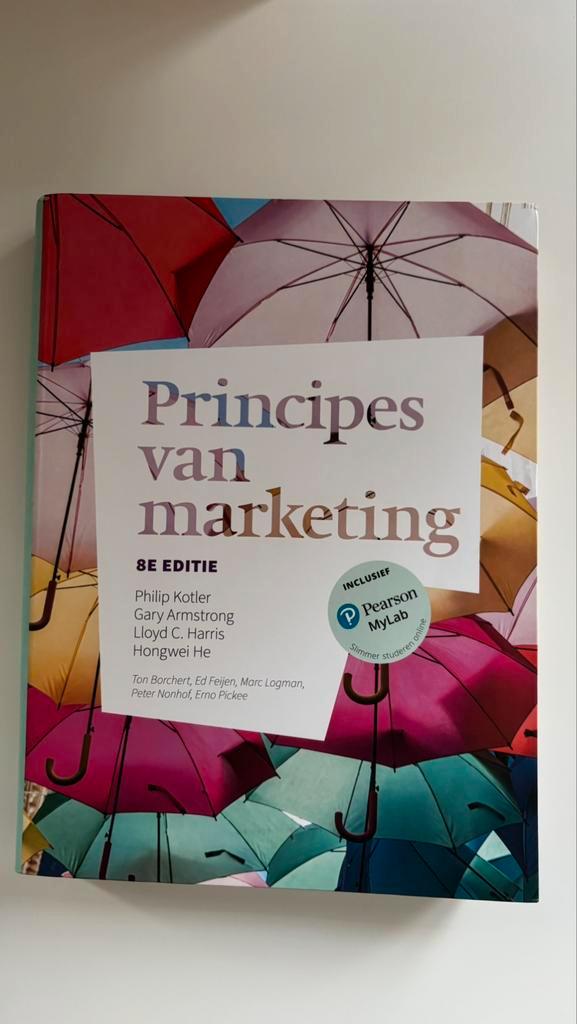 Philip Kotler - Principes van marketing, Boeken, Schoolboeken, Zo goed als nieuw, Nederlands, Ophalen of Verzenden