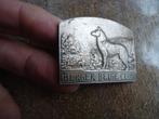 Médaille en argent Berger Belge Club, Enlèvement ou Envoi, Argent