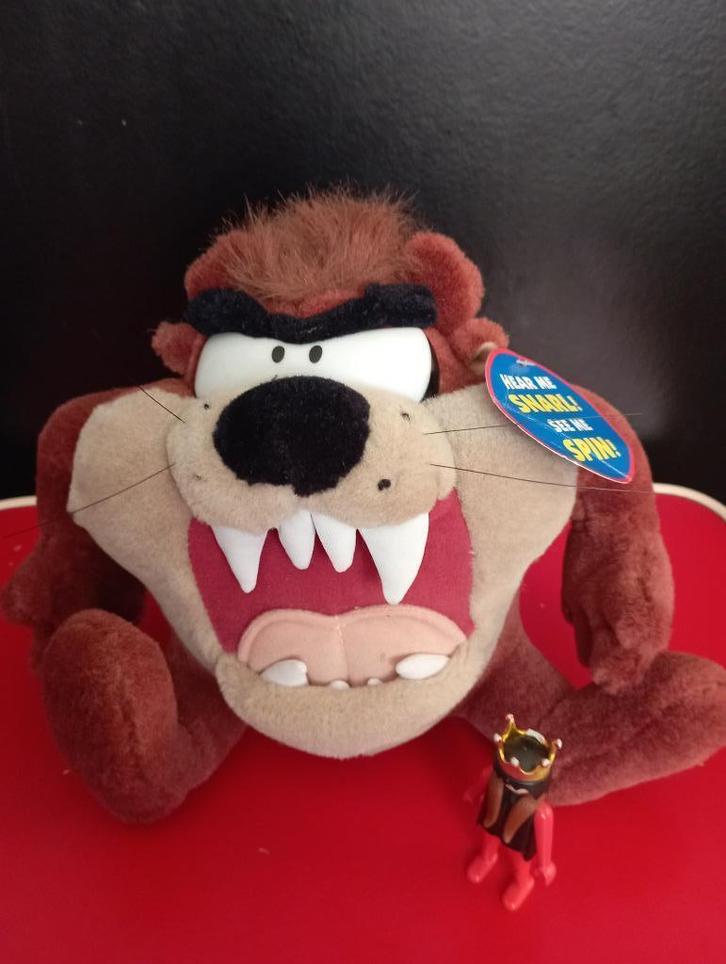 557) Tasmanian Devil ( met geluid/batterijen niet inbegr.4), Kinderen en Baby's, Speelgoed | Knuffels en Pluche, Zo goed als nieuw