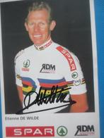 wielerkaart wk team spar 1999 etienne de wilde signe, Verzenden, Zo goed als nieuw