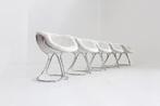 5 x Vintage Pan Am eetkamerstoelen Gastone Rinaldi voor Rima, Ophalen