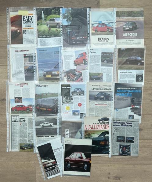 MERCEDES 190E - ARTIKELS, Boeken, Auto's | Folders en Tijdschriften, Mercedes, Ophalen of Verzenden