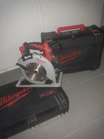 Milwaukee m18 BLCS66 cirkelzaag met originele koffer+extra, Ophalen, Cirkelzaag