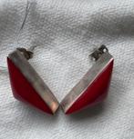 Sieraden, Verzenden, Zo goed als nieuw, Knopjes of Stekers, Rood
