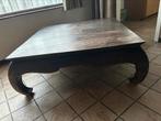 Antieke salontafel eikenhout, Ophalen