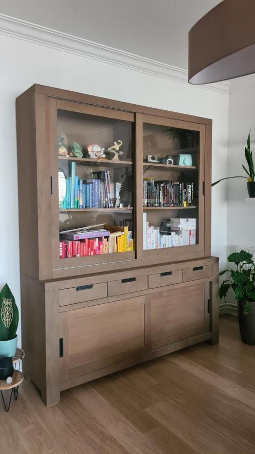 Vitrinekast / buffetkast - zo goed als nieuw!, Huis en Inrichting, Kasten | Vitrinekasten, Zo goed als nieuw, 200 cm of meer, 150 tot 200 cm