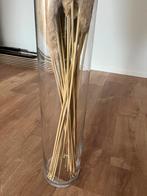 Vase cylindrique en verre, Ophalen, Zo goed als nieuw, Glas, 50 tot 75 cm