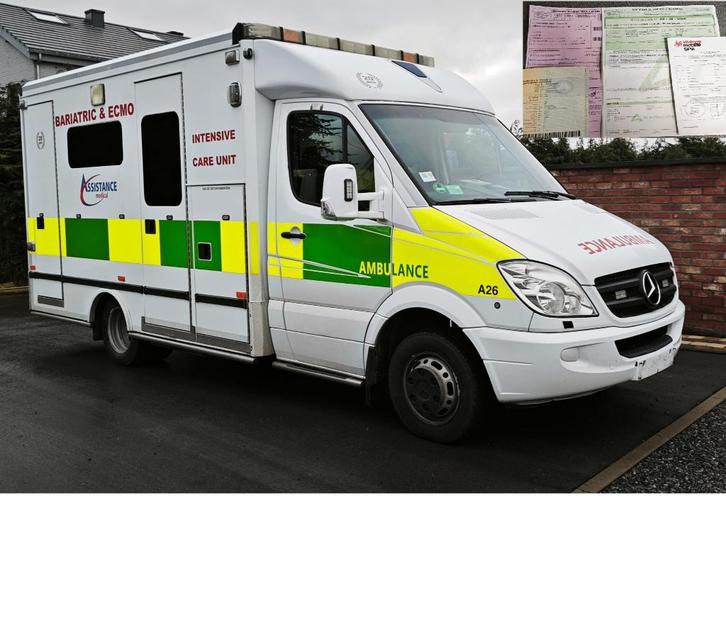 Mercedes sprinter V6-3L cdi Ambulance ou Projet camping car, Autos, Camionnettes & Utilitaires, Particulier, ABS, Airbags, Air conditionné