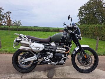 TRIUMPH SCRAMBLER 1200 XC JANVIER  2022 AVEC 16 600 KMS beschikbaar voor biedingen