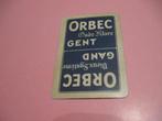 1 oude losse speelkaart Orbec oude klare , Gent (172), Verzamelen, Speelkaarten, Jokers en Kwartetten, Ophalen of Verzenden, Zo goed als nieuw