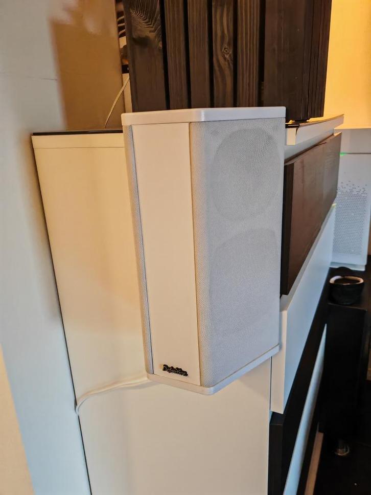 DEFINITIVE TECHNOLOGY BP2X HIGH END VINTAGE DIPOOL SURROUND, Audio, Tv en Foto, Luidsprekerboxen, Gebruikt, Front, Rear of Stereo speakers