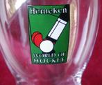 Bierglas stapelglas Heineken Bier World of Hockey, Nieuw, Heineken, Ophalen of Verzenden