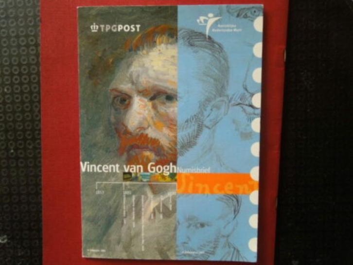 Nederland 2003 Vincent van Gogh Vijfje Zilver Numisbrief, Postzegels en Munten, Munten | Europa | Euromunten, Setje, Overige waardes