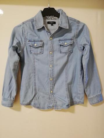 Chemise en jean à bouton-pression Tex 9-10 ans 