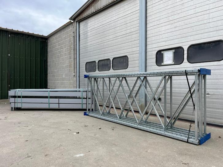 Palletstelling (8,50 meter), Zakelijke goederen, Kantoor en Winkelinrichting | Magazijn, Stelling en Opslag, Ophalen of Verzenden