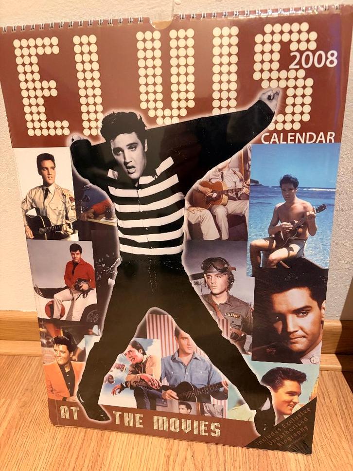 Lot de 3 calendriers d' Elvis, Diversen, Kalenders, Nieuw, Maandkalender, Ophalen