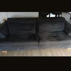 Canapé 2 places bleu foncé gratuit, Enlèvement, Utilisé, Tissus, Modern