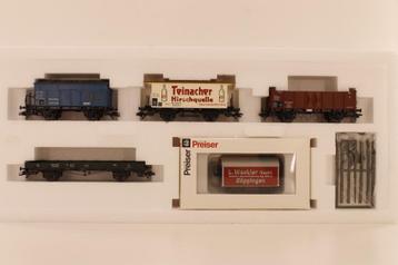 Marklin 48808 H0 Set van vier goederenwagens K.W.St.E. beschikbaar voor biedingen