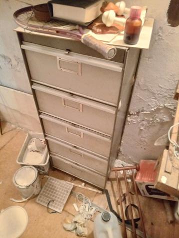 Meuble Strafor Loft Industriel Vintage, Enlèvement, Comme neuf
