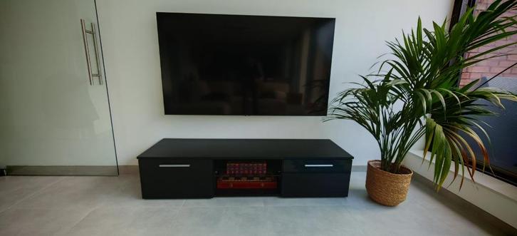 TV-kast, Huis en Inrichting, Kasten |Televisiemeubels, Zo goed als nieuw, Minder dan 100 cm, 150 tot 200 cm, 25 tot 50 cm, Glas