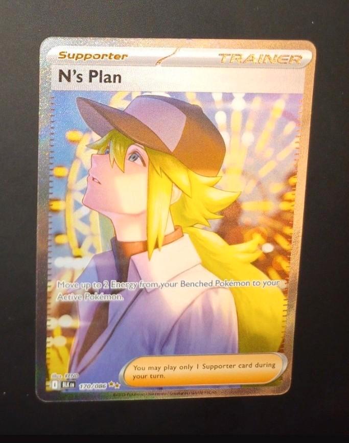 Modern Era: N's Plan 170/086 SIR Black Bolt, Hobby en Vrije tijd, Verzamelkaartspellen | Pokémon, Ophalen of Verzenden