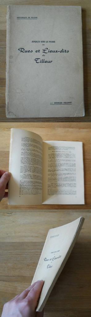 Rues et lieux-dits de Tilleur (G. Philippet) - Saint-Nicolas, Livres, Histoire nationale, Utilisé, Enlèvement ou Envoi