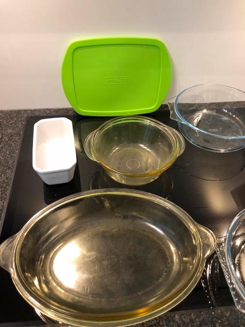 Lot Pyrex ovenschotels, Huis en Inrichting, Keuken | Potten en Pannen, Zo goed als nieuw, Ophalen of Verzenden