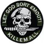 Kill Em All stoffen opstrijk patch embleem #2, Verzamelen, Kleding en Patronen, Verzenden, Nieuw
