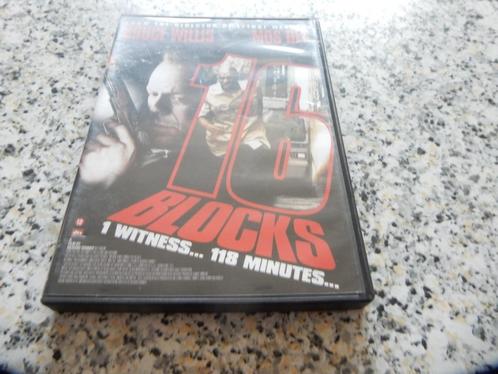 nr.1298 - 16 blocks - actie, Cd's en Dvd's, Dvd's | Actie, Zo goed als nieuw, Actie, Vanaf 16 jaar, Ophalen of Verzenden