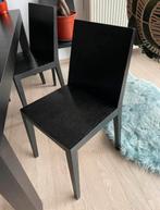 Eiken stoelen Habitat Ruskin x 6 donkerbruin, Gebruikt, Bruin, Ophalen of Verzenden, Modern