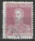 Argentinie 1923 - Yvert 286 - Jose de San Martín (ST), Postzegels en Munten, Postzegels | Amerika, Verzenden, Gestempeld
