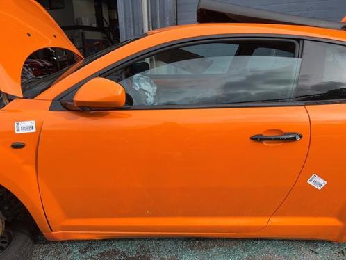 Portier 2Deurs links van een Alfa Romeo Mito (ORANJE), Auto-onderdelen, Carrosserie, Deur, Alfa Romeo, Gebruikt, 3 maanden garantie