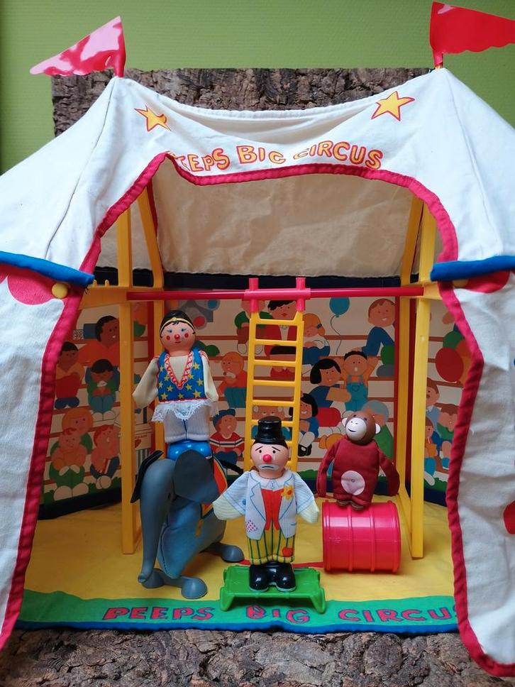Peeps big circus,  Monarch toys (1992), Kinderen en Baby's, Speelgoed | Overig, Zo goed als nieuw, Jongen of Meisje, Ophalen of Verzenden