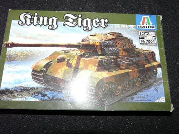 KING TIGER 1/72 ITALERI 