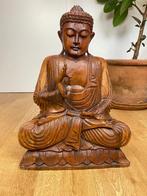 STATUE EN BOIS DE BOUDDHA, Enlèvement ou Envoi, Comme neuf