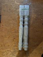 4 Houten tafelpoten  H 73cm, Huis en Inrichting, Ophalen, Tafelpoot, Minder dan 50 cm, Gebruikt