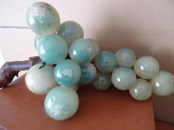 Curiosa glazen tros druiven druiventros van glas vintage38cm beschikbaar voor biedingen