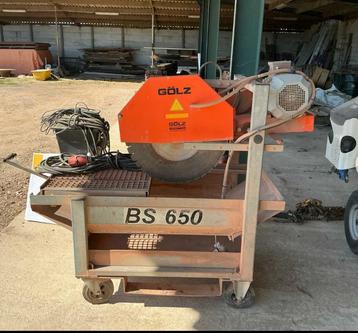Gölz BS650 Steenzaagmachine beschikbaar voor biedingen
