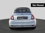 Fiat 500C 1.0 Hybrid Dolcevita | Cabrio | Parkeerhulp, Auto's, Fiat, Voorwielaandrijving, 4 zetels, Stof, Gebruikt