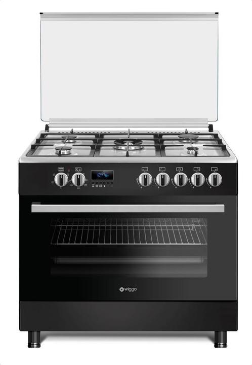 Gas Fornuizen 90 cm breed /Elektrische Oven + Grill, Electroménager, Cuisinières, Neuf, Autoportant, 5 zones de cuisson ou plus