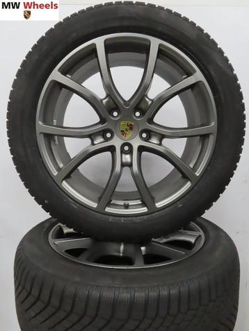 Originele Porsche 21 inch velgen Cayenne coupe winterbanden beschikbaar voor biedingen