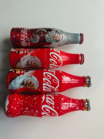 coca cola retro vintage kerstman volle flesjes beschikbaar voor biedingen