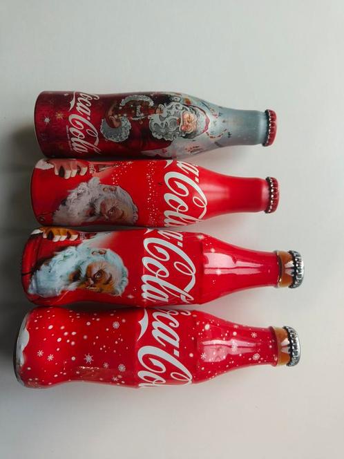 coca cola retro vintage kerstman volle flesjes, Verzamelen, Complete verzamelingen en Collecties, Ophalen