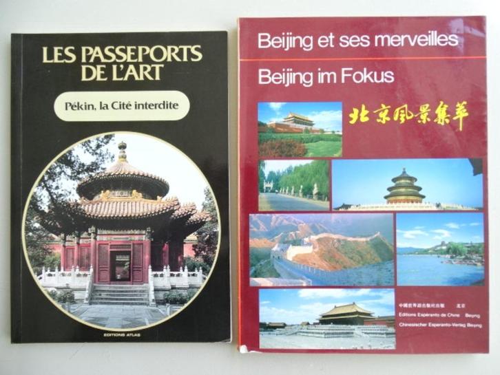 Beijing, de Verboden Stad en andere - set van 2 boeken, Boeken, Reisgidsen, Gelezen, Reisgids of -boek, Azië, Ophalen of Verzenden