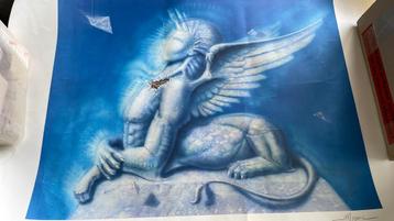 Lithographie de Daniel Monic De Sphinx, Enlèvement ou Envoi