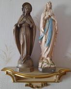 2 Religeuze beelden, Antiek en Kunst, Antiek | Religieuze voorwerpen, Ophalen of Verzenden