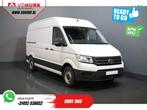 Volkswagen Crafter 35 2.0 TDI 140 pk DSG Aut. L3H3 BPM VRIJ!, Auto's, Automaat, Parkeersensor, Wit, Bedrijf