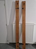 Bed, Ophalen, Gebruikt, Bruin, 140 cm