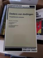 Daders van dodingen. Vergelijkende analyses CRIMINOLOGIE, Boeken, Ophalen of Verzenden, Gelezen, Sociale wetenschap